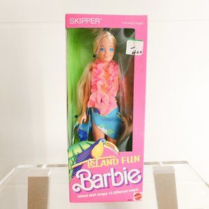 Vintage Barbie Island Fun Skipper New in Box 1987 #4064